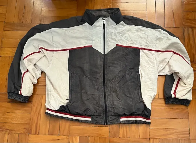 Jaqueta bomber vintage Reebok oversised XGG 