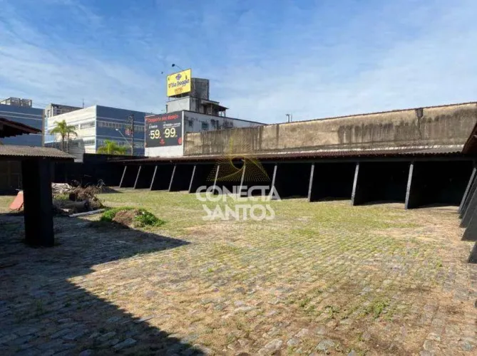 Terreno, Vila Mathias, Santos - Cod: 1611