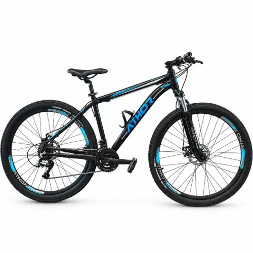 BICICLETA ATHOR TITAN 21V + FREIOS À DISCO MECÂNICO - TAM 18' (M)