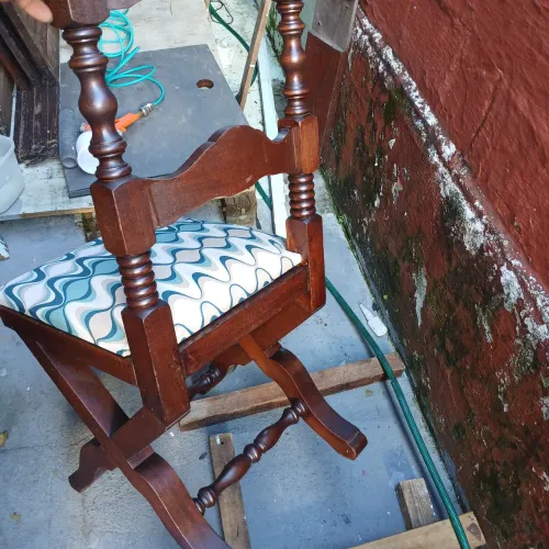 Quer um belo presente para tua sala de jantar. Relíquias JG cadeiras LUÍS XV