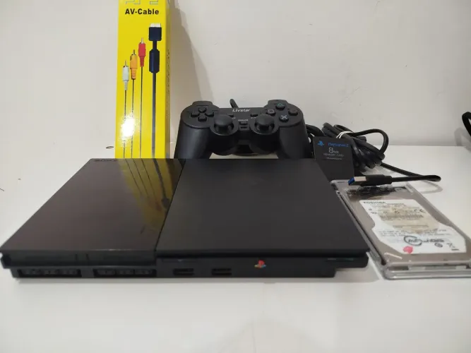 PS2 completo com 195 jogos no HD 