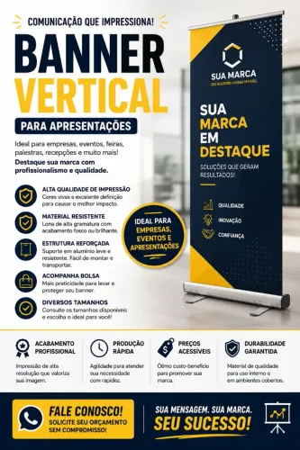 Banner vertical
