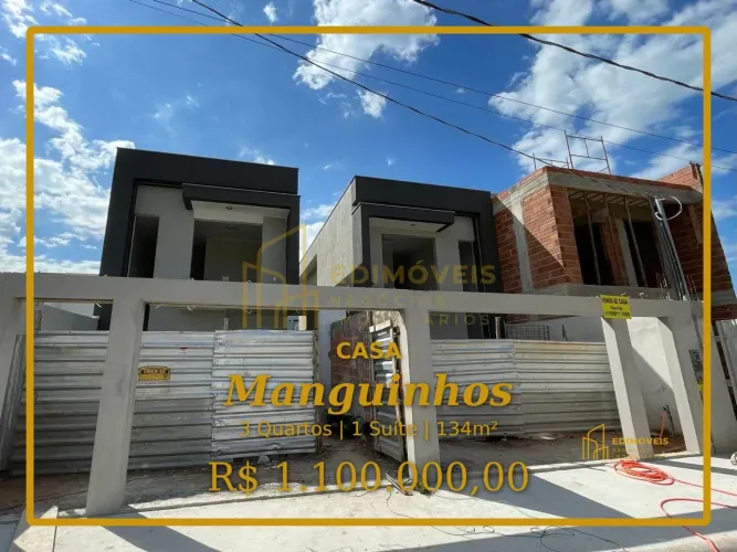 Casa com 3 Quartos em Manguinhos - Ideal para Sua Família