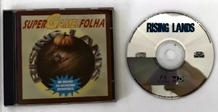 Jogo para Computador Rising Lands - Super Games Folha - Original - Anos 90