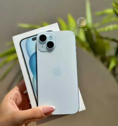 15 128gb Azul completo