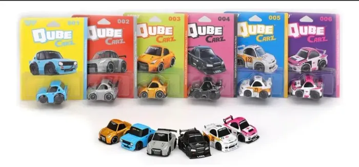 Mini Gt Qube Carz Set completo 1-6