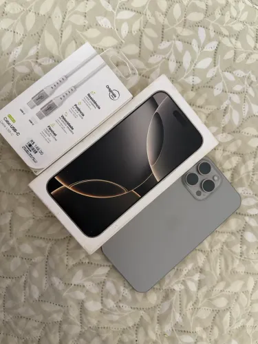 > _iPhone 16 Pro Max 512GB - Impecável / Nunca Aberto ?_