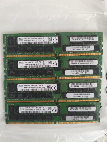 Memorias 16Gb rig/ servidor