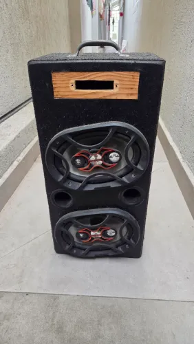 Caixa com para de 6x9 Bravox 150 RMS o par