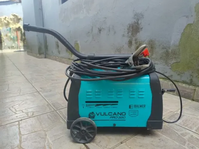 Máquina de Solda Transformadora MMA Vulcano Pro 250A 110/220V BALMER-PRO320