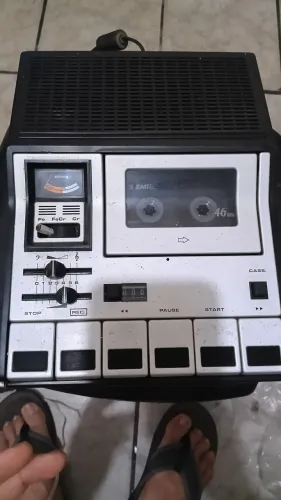 gravador GRUNDIG antigo mono