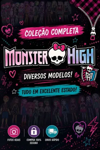 Lote coleção Monster High