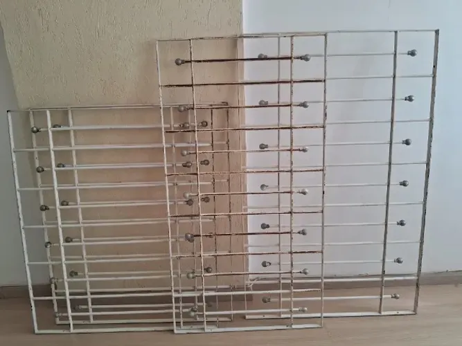 4 Grades De Ferro Para Janela (Usadas-Retirada SP)
