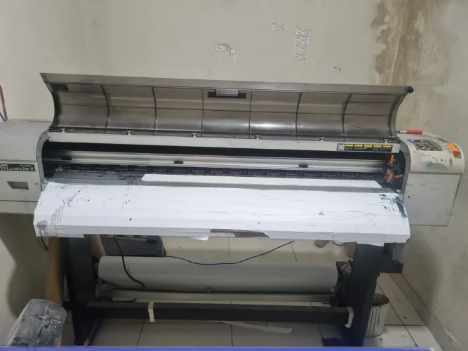 Plotter Ecosolvente Impressão cabeça Dx7 130 cm de boca