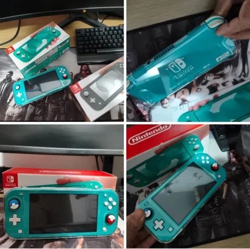 Nintendo switch lite semi-novooooo vendo/troco