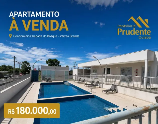 Apartamento para Venda em Várzea Grande, Ponte Nova, 2 dormitórios, 1 banheiro, 1 vaga