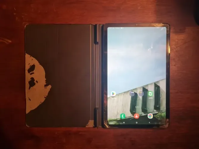 Galaxy Tab S6 Lite 64gb + Caneta + Sd 64gb + Nf (tela Trincada)