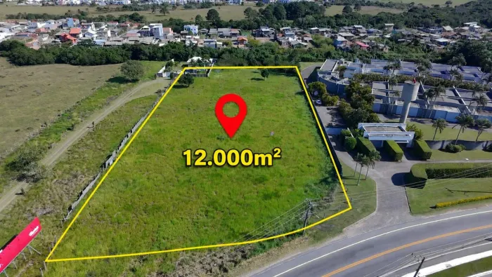 Área 12.000m² Sul da Ilha c/ Escritura para Venda ou Incorporação