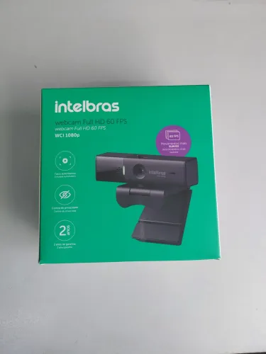 WEB CÂMERA INTELBRAS FULL HD 1080P 60FPS