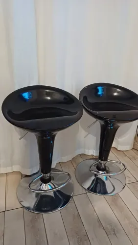 Banqueta alta giratória 