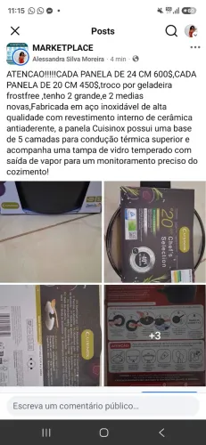 Panela ant  aderente 