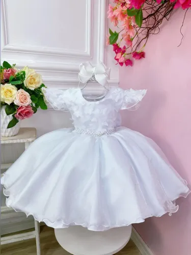 Vestido batizado infantil