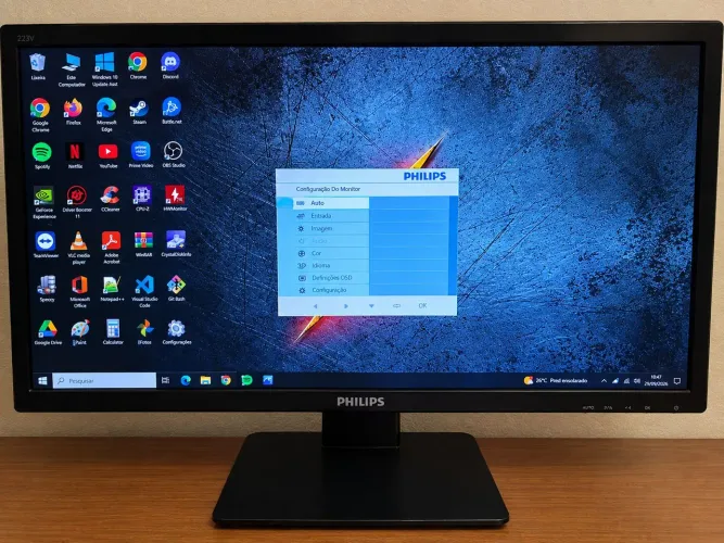 Monitor Philips 23" 2 HDMI + VGA - 1920x1080 / PIX - Retirada em São Bernardo do Campo