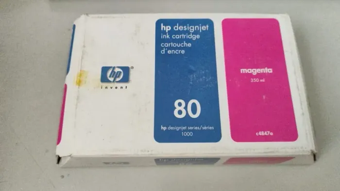 CARTUCHO DE TINTA HP 80 - c4847a