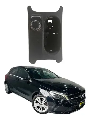 Moldura Porta Copos Console Mercedes-benz A200 2015 A 2018 Preto