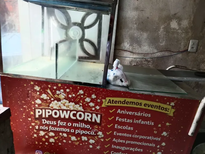 Carrinho de pipoca