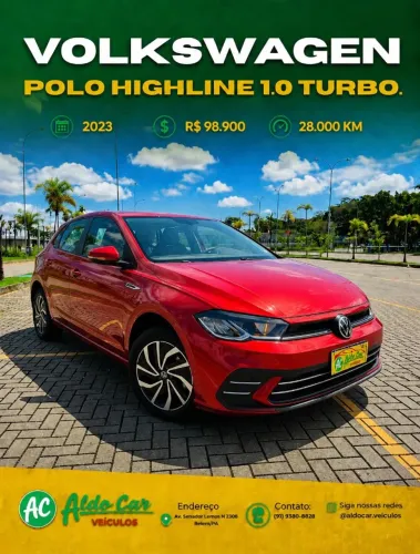 Volkswagen Polo Highline TSI 1.0 Flex 12V Aut. 2023