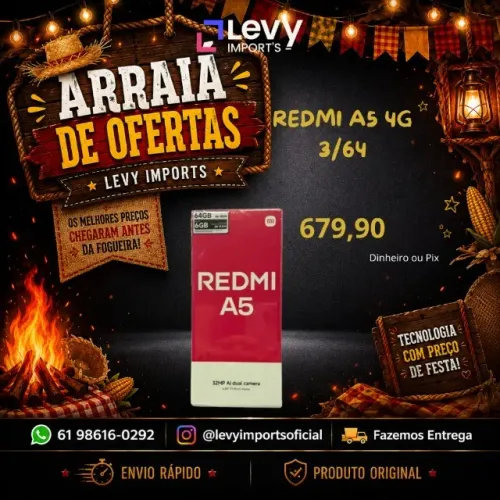 Celular Redmi A5 3/64