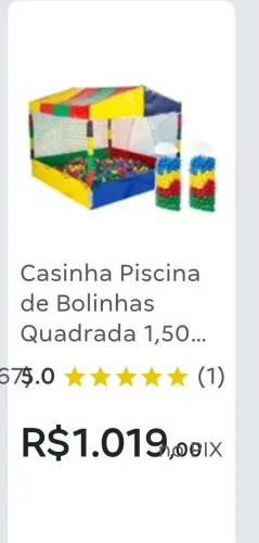 Casinha de bolinhas