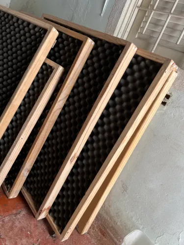 Cabine acústica para gravação