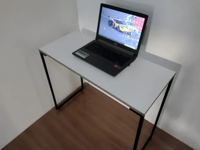 Escrivaninha NOVA Mesa Industrial Multiuso para Notebook Computador de Escritório Estudo