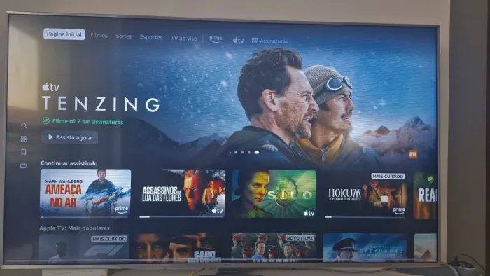 TV LG 65 polegadas 4k (com defeito)