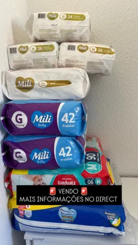? VENDA DE FRALDAS DESCARTÁVEIS - DIVERSAS MARCAS! ?