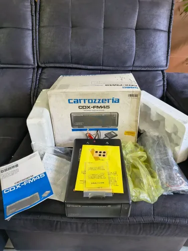 Disqueteira Pioneer carrozzeria cdx FM 45
