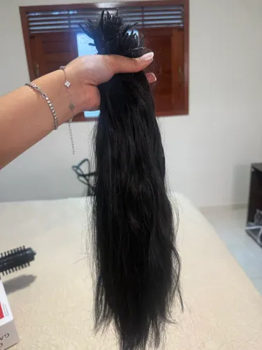 Cabelo humano 220 gramas