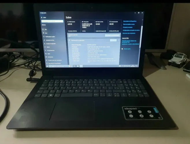 Notebook ideapad 15" Troco