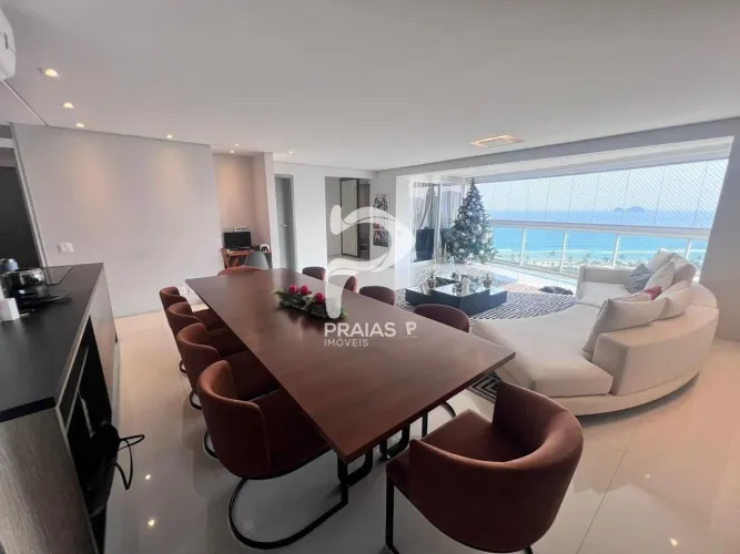Cobertura Luxuosa tipo Penthouse com Piscina, 4 dormitórios, Enseada, Guarujá