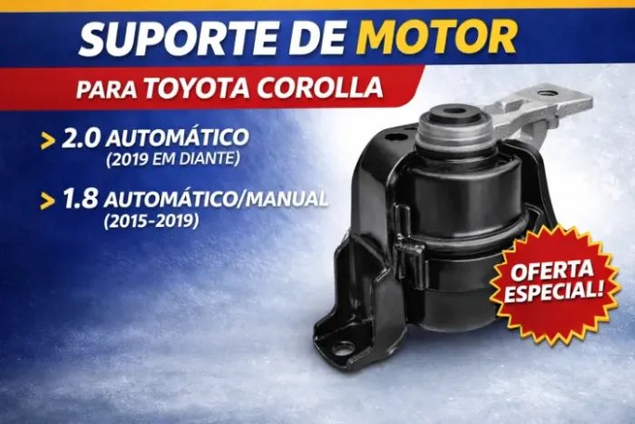 Suporte Dianteiro do Motor - Lado Direito (Hidráulico) - Corolla