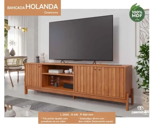 Bancada Holanda 100%MDF 2m - Produto NOVO