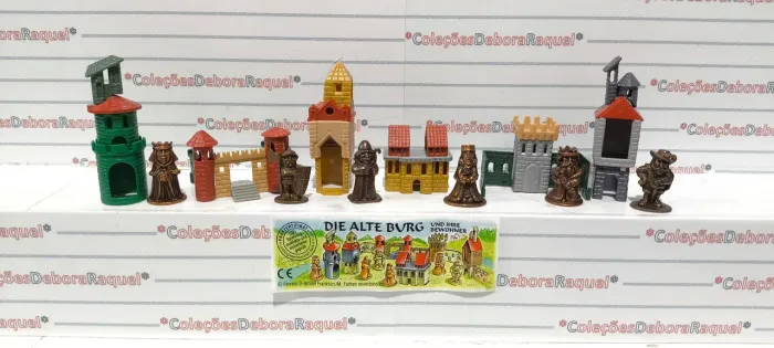 Kinder ovo metal - Reis e seus castelos - 1997