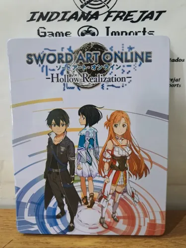 Jogo de PS4 Sword Art Online Hollow Realization Steelbook Edition