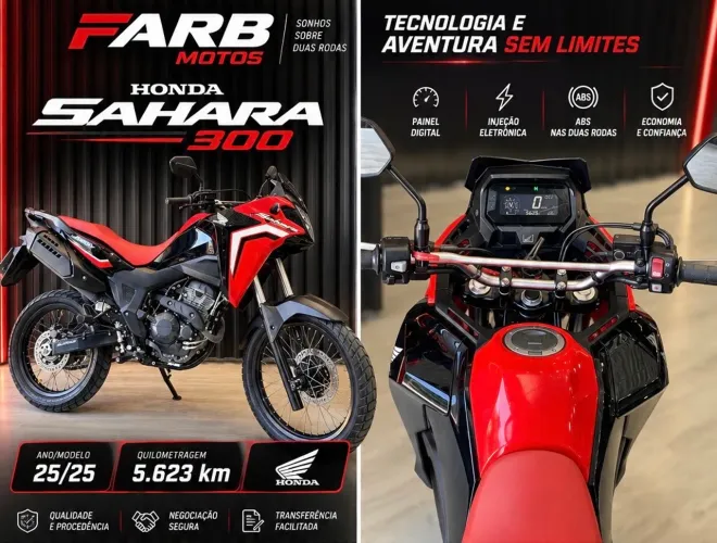 HONDA SAHARA 300 2025