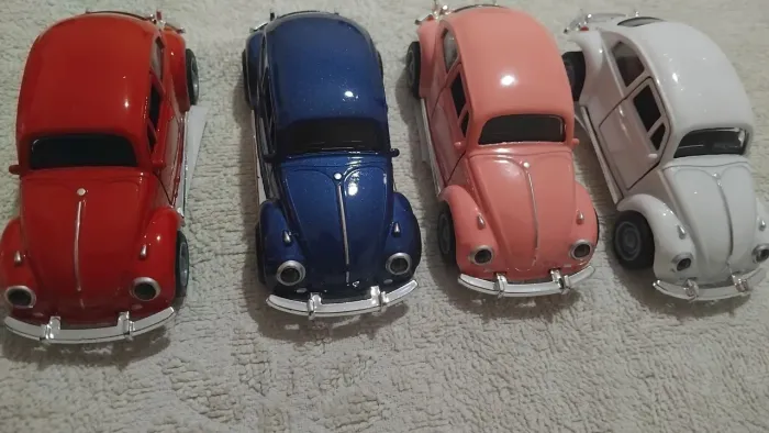 Carrinho Miniatura de fusca 