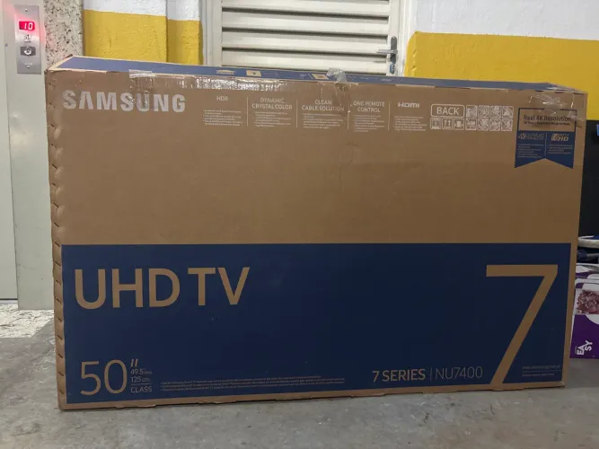 TV Samsung 50? NU7400 defeito 