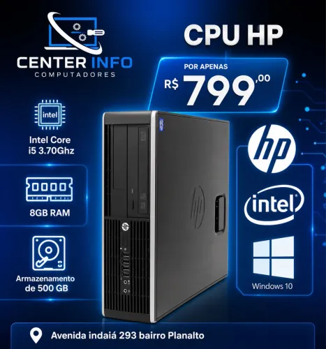 Cpu HP Elite intel core i5