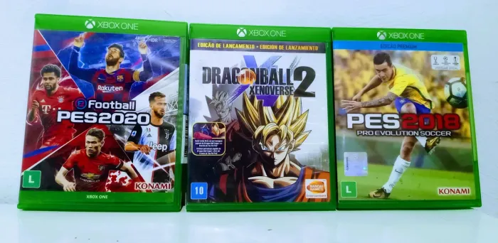 Kit 3 Jogos Originais Físico Xbox One Combo 3 Games Xbox